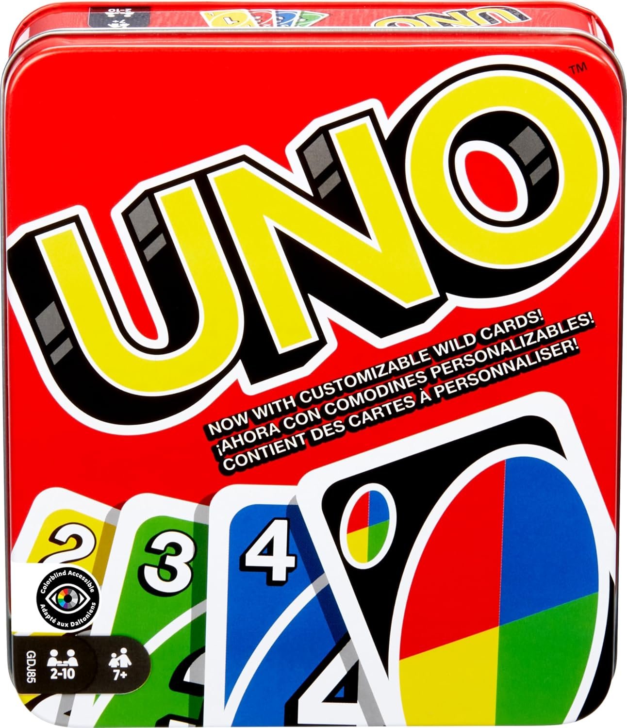 UNO Card Game – Classic Family Card Game for Kids & Adults, Color Blind Accessible, Customizable Deck for Parties & Travel - Buy Online | SimraCart
