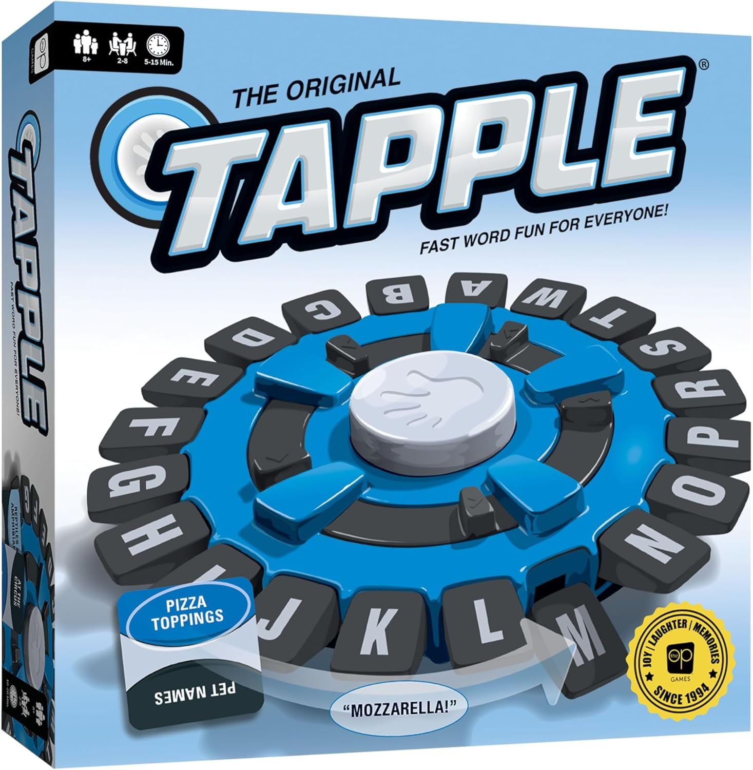 TAPPLE - The Original Fast-Paced Word Game for Family Game Night, 2-8 Players, Ages 8+ - Buy Online at SimraCart