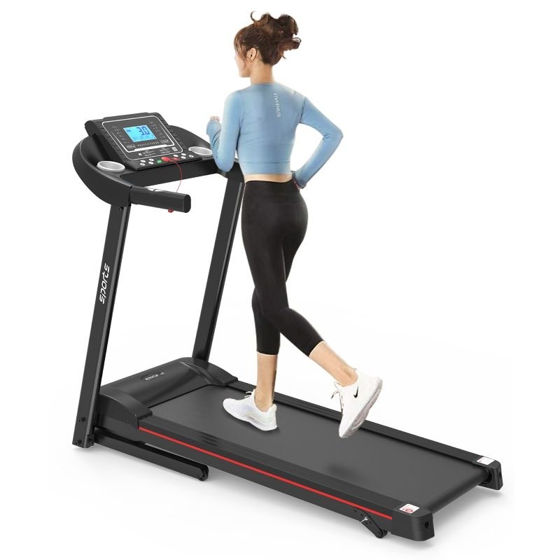Foldable Treadmill with Incline - Folding Running Machine for Home Workout and Cardio Training - Buy Online at SimraCart