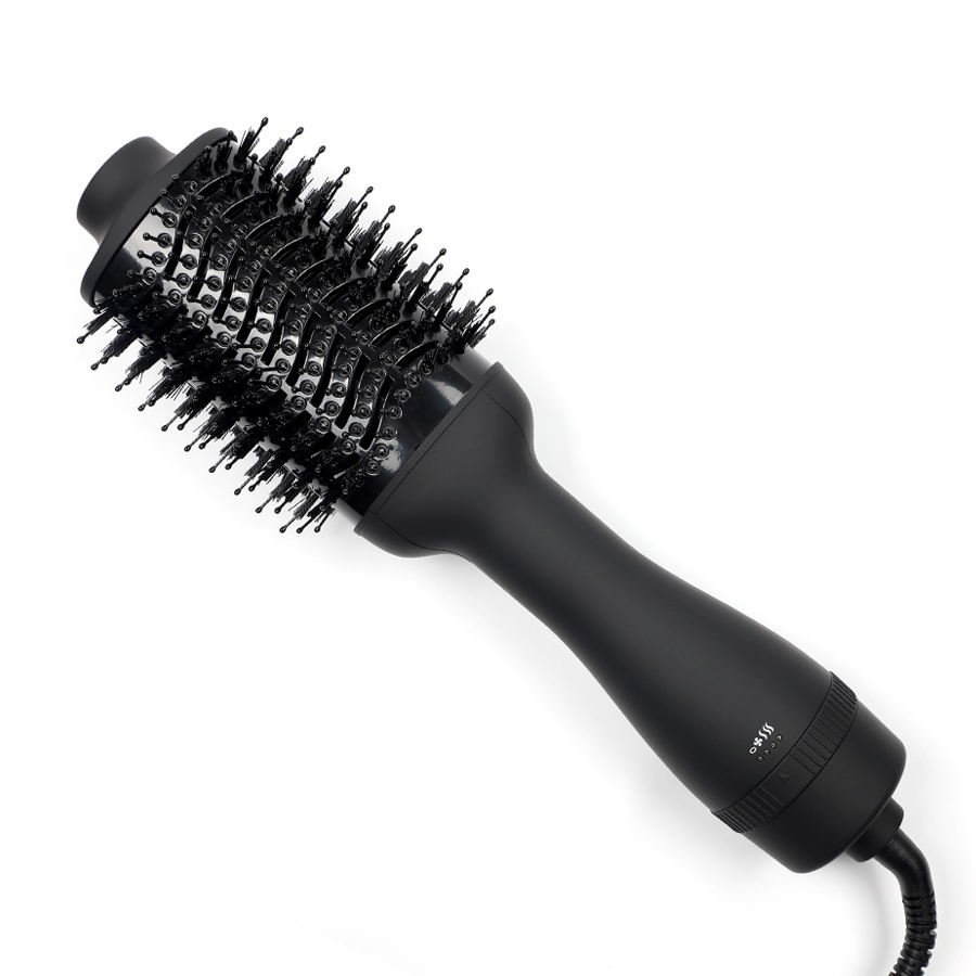 Professional Styler Straightener Comb Electric Blow Dryer Rotating Hair Comb Brush That Blows Hot Air Hair Straightener - Buy Online at SimraCart