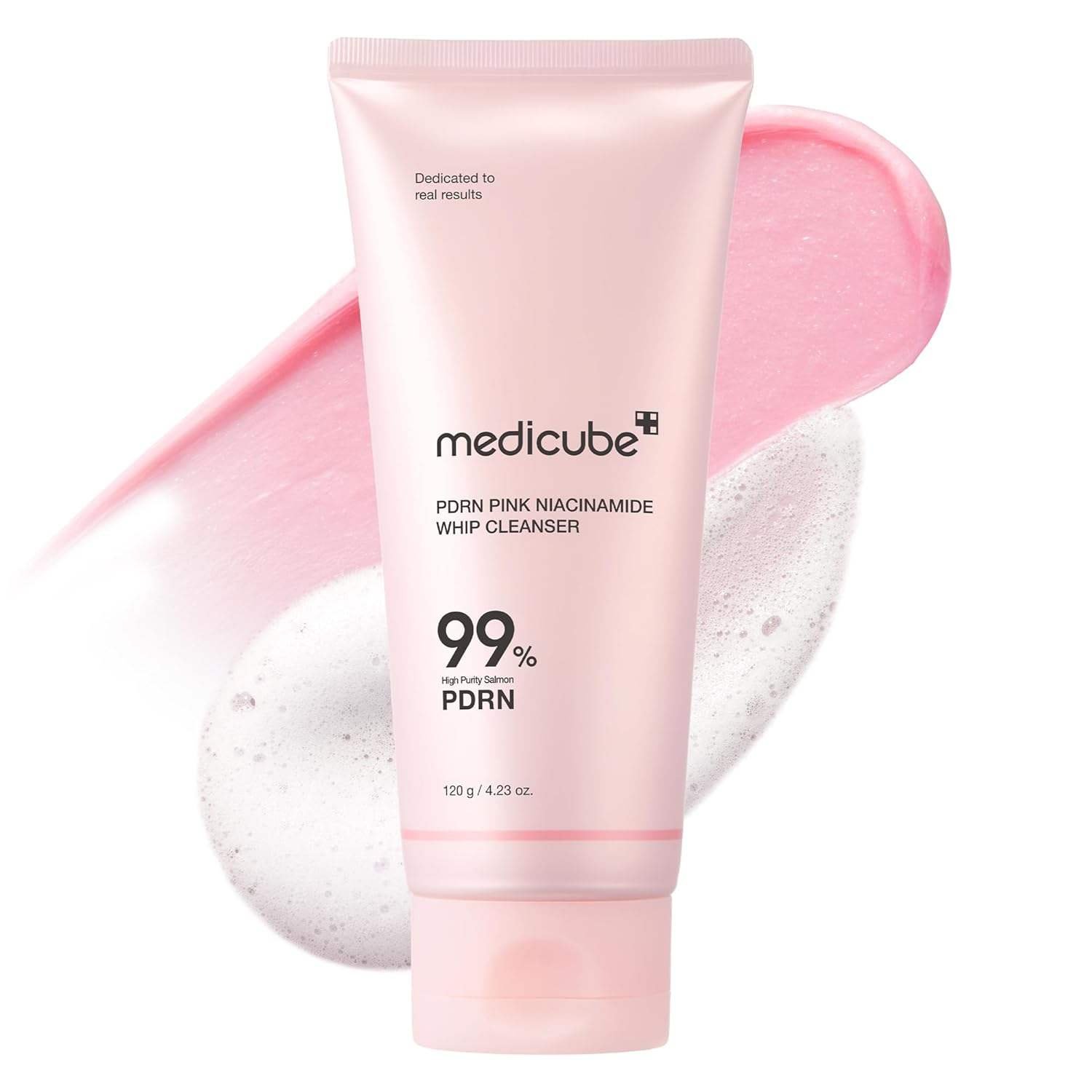 PDRN Marshmallow Whip Facial Cleanser - Salmon DNA Deep Cleansing Foam for Pore Care and Uneven Skin Tone - Buy Online at SimraCart