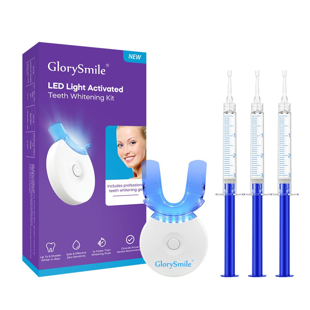 Smart 10 Minute Timer Blue Light LED Tooth Whitening System - Fast Teeth Whitening Kit - Buy Online at SimraCart