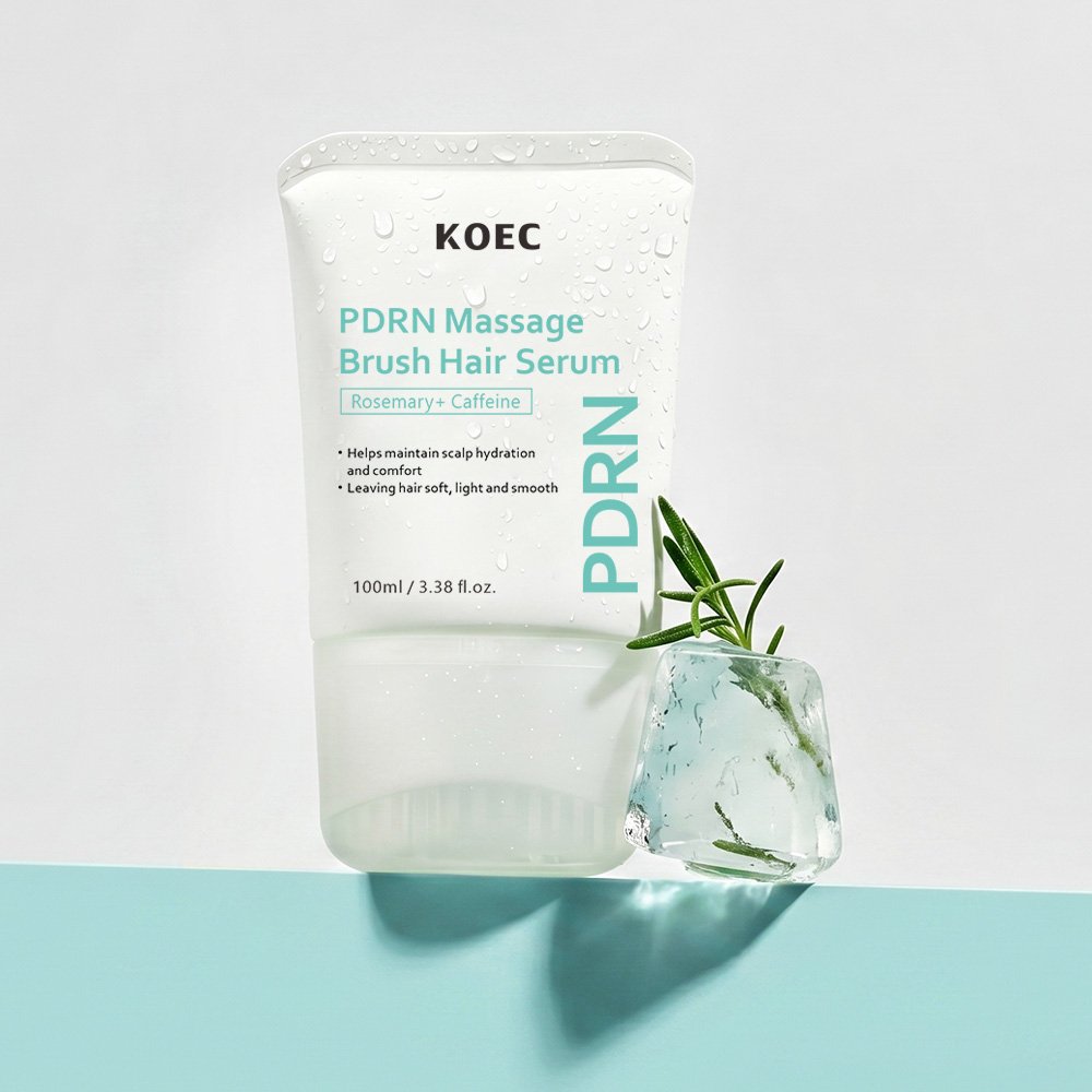 Rosemary Hair Serum with Scalp Massage Brush - Reduces Hair Loss, Itchy Scalp, and Dandruff, Fast Absorbing - Buy Online at SimraCart